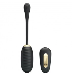 PRETTY LOVE - Royal Pleasure Wireless Remote Vibrating Egg (Chargeable - Black Gold)
